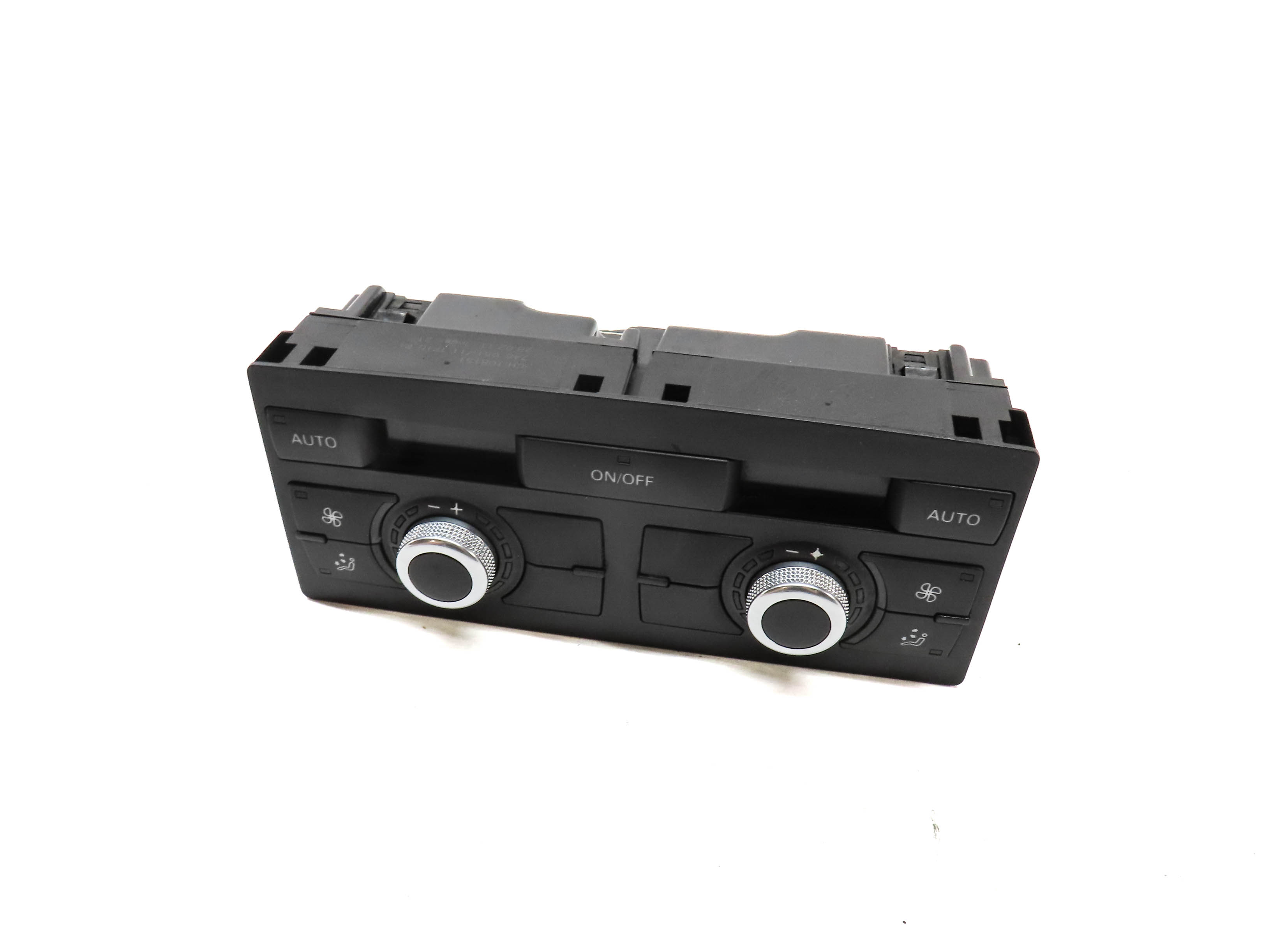 2010-2012 AUDI Q7 (4L) REAR CONSOLE HEATER A/C TEMPERATURE CLIMATE CONTROL PANEL — exact item pictured